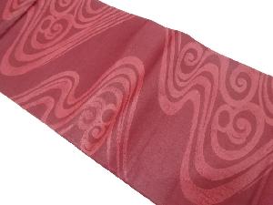 アンティーク　漆　流水模様織り出し袋帯（材料）